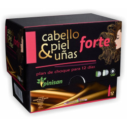 Cabello Piel y Uñas Forte 12 viales Pinisan
